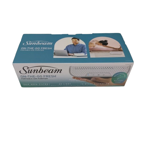 Sunbeam Portable On The God Air Purifier In Box