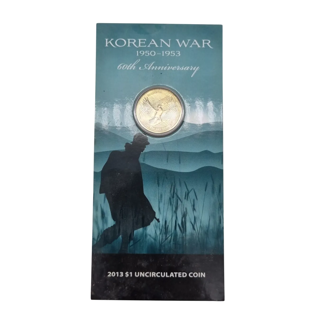 2013 Royal Australian Mint $1 Coin – Korean War Commemorative (WR 1344492)