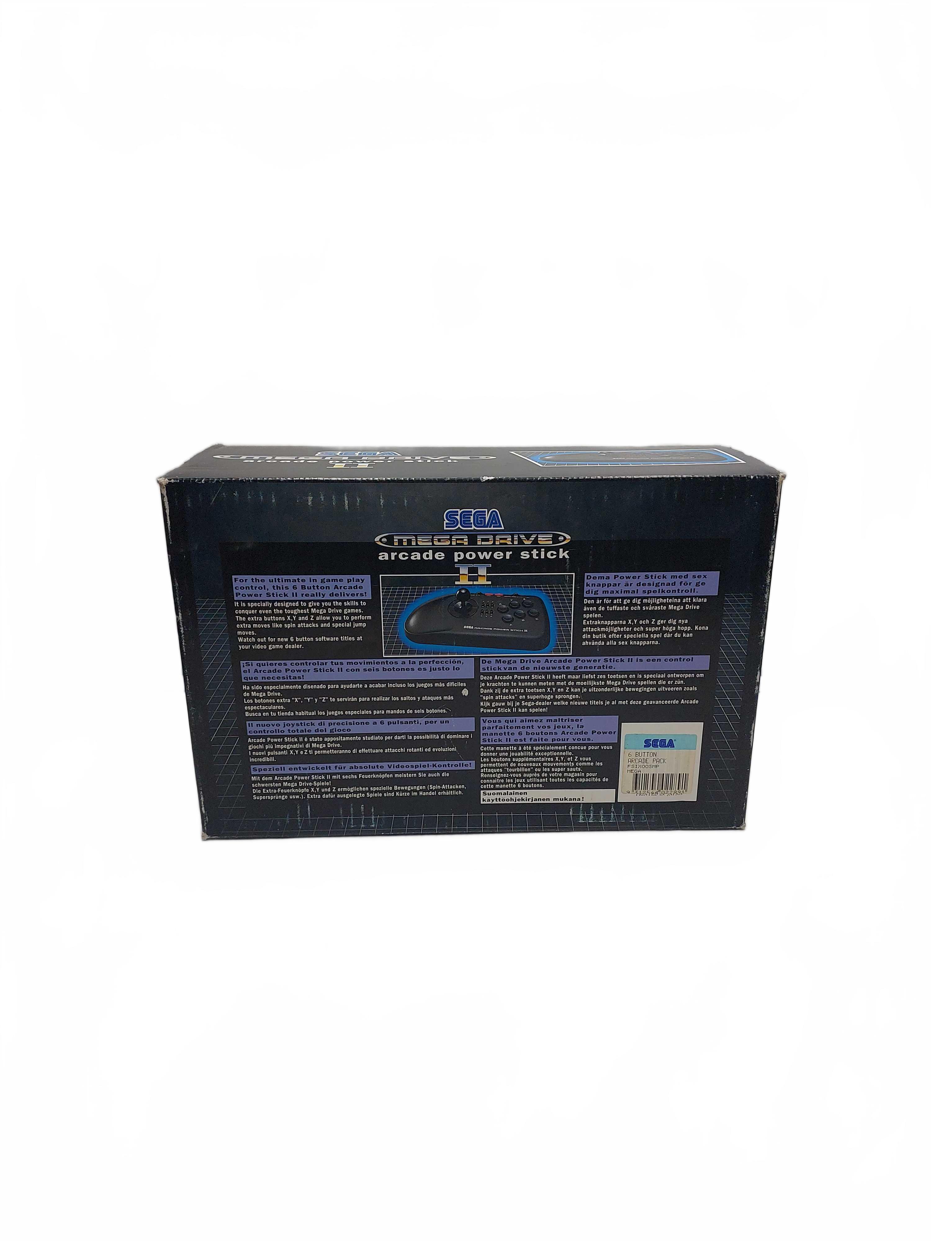 Sega Mega Drive Arcade Power Stick 2 MK-1627-50 Black (1428840)(GB)