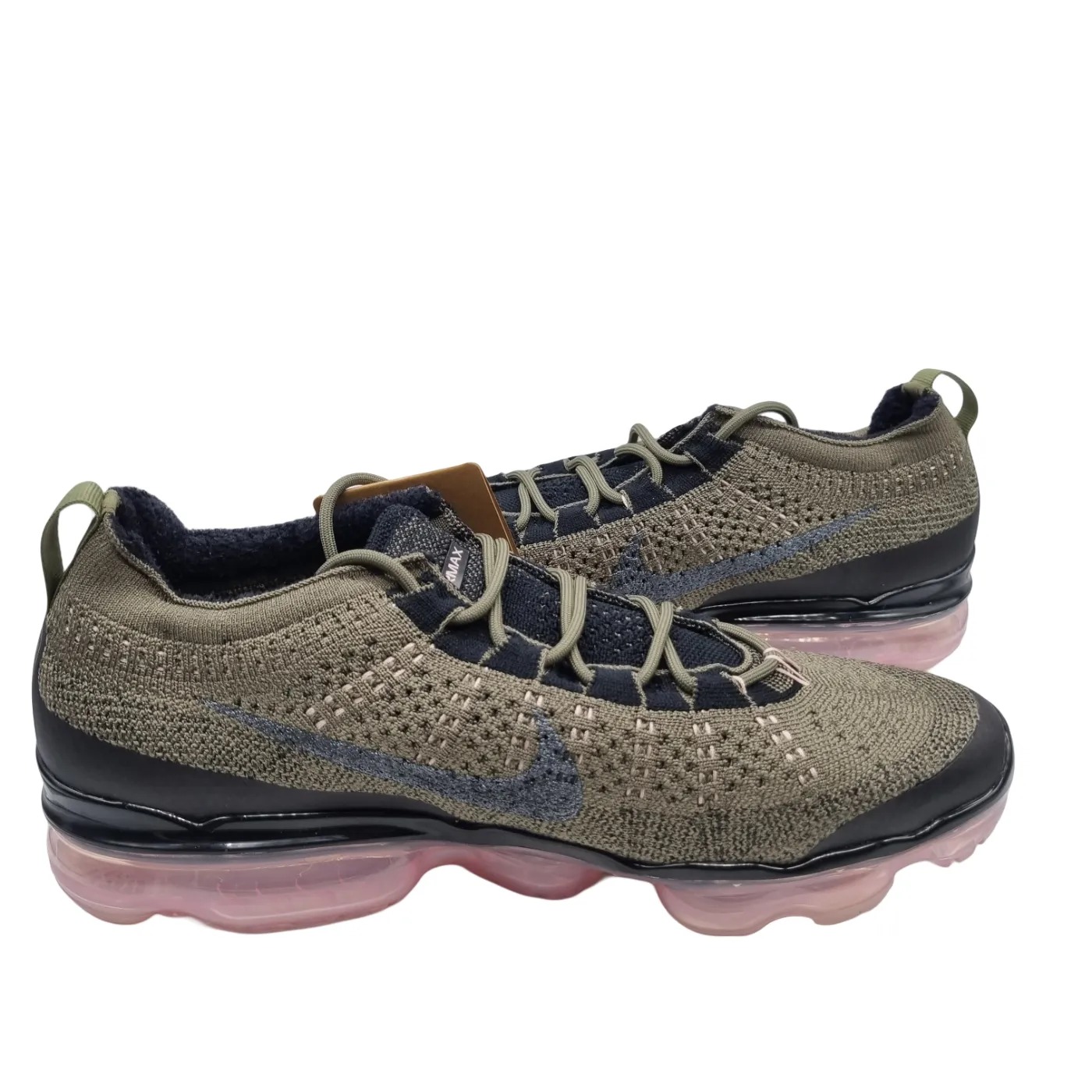 Nike Air Vapormax 2023 Flyknit Medium Olive Black DV1678 200 Size: US 9 + Box (WR1414237)