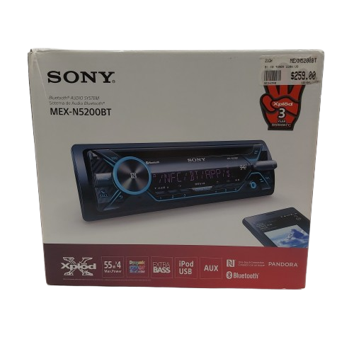 Sony Bluetooth Car Stereo MEX-N5200BT In Box Like New