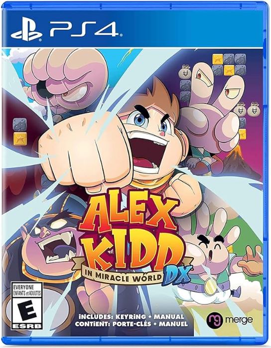 Alex Kidd In A Miracle World Playstation 4 Game Very Good Condition ith Manual And Key Ring (MR1357561)