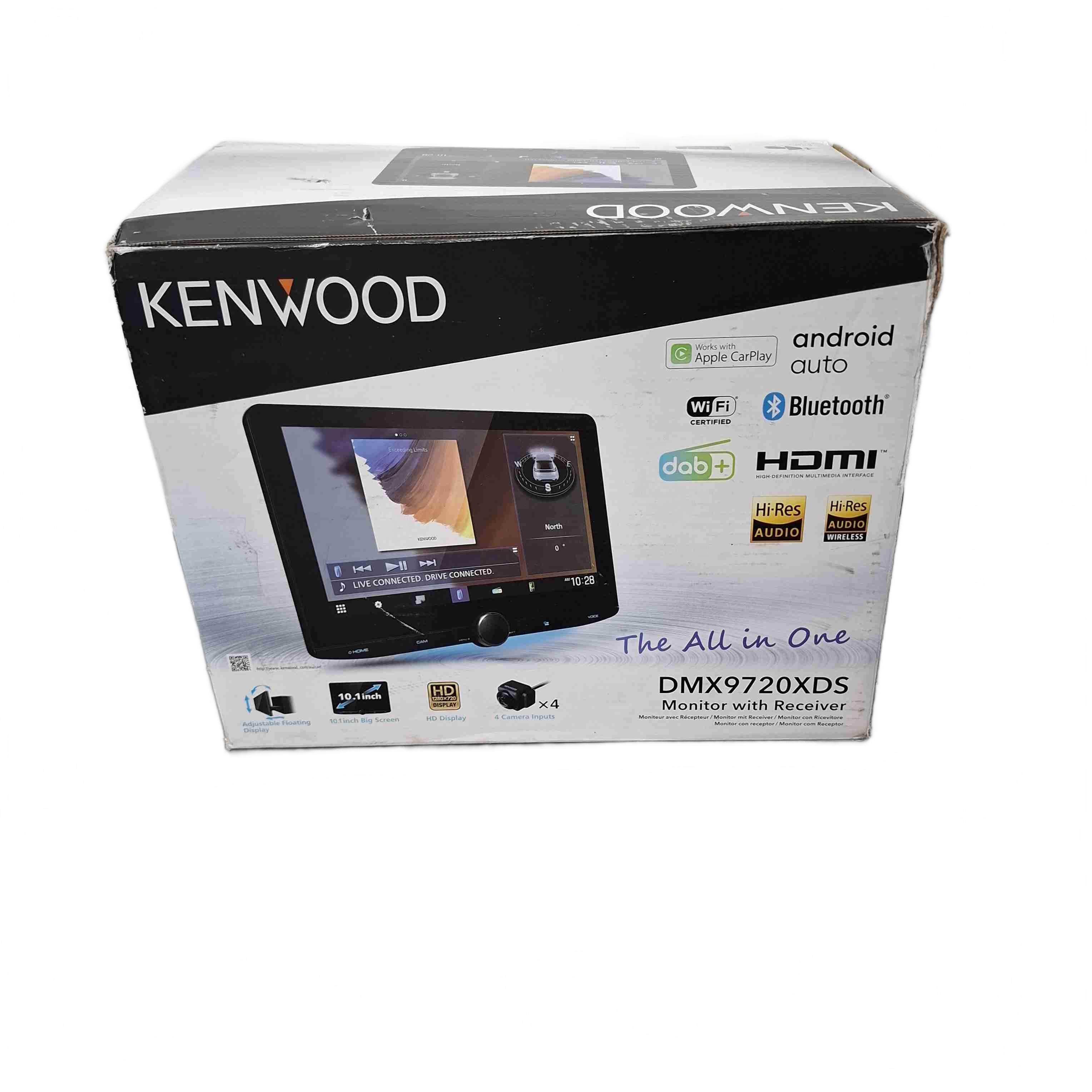 Kenwood Car Stereo DMX9720XDS Monitor With Reciever In Box (1436872)