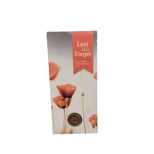 2015 $2 Red Poppy Coin – Royal Australian Mint (RSL Remembrance Day) (NA)
