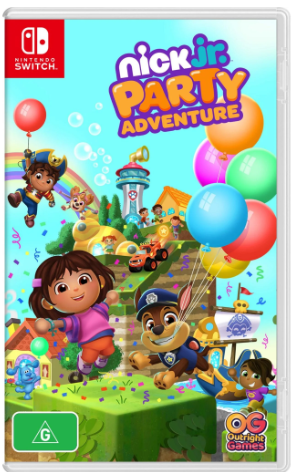 Nick Jr Party Adventure Nintendo Switch Game – Good Condition With Case