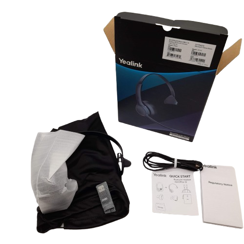 Yealink ZenOffice 32 Mono Bluetooth Headset Black ZM321 As New In Box (WL1435721)