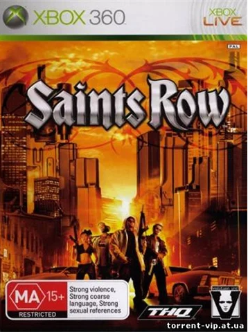 Saints Row Xbox 360 Good Condition with Manual (LN)