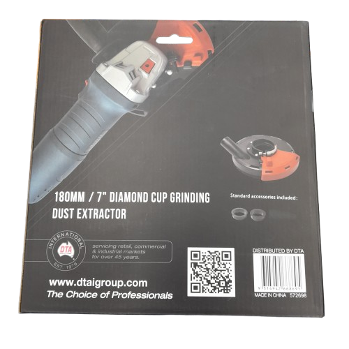 DTA Boss 180mm Diamond Grinding Dust Extractor Dec180 (LN)