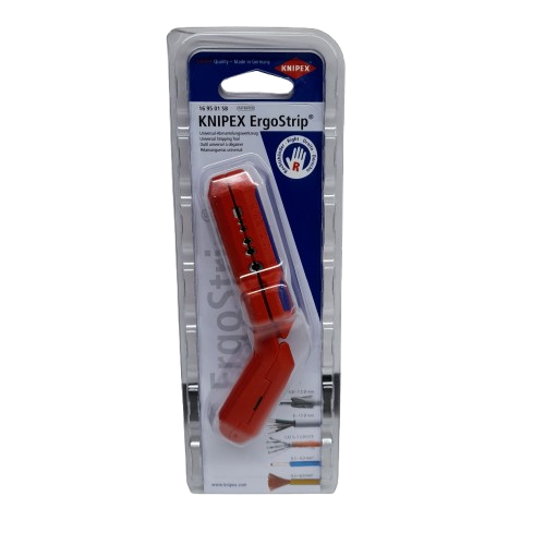 Knipex 169501SB Series ErgoStrip Universal Stripping Tool Like New