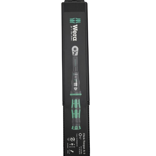 Wera Click-Torque A5 Torque Wrench 2.5-25 Nm 1/4″ Drive (LN)