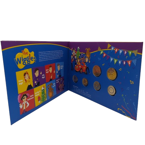 The Wiggles 2021 Collectible Coin Celebrating 30 Years Complete Set