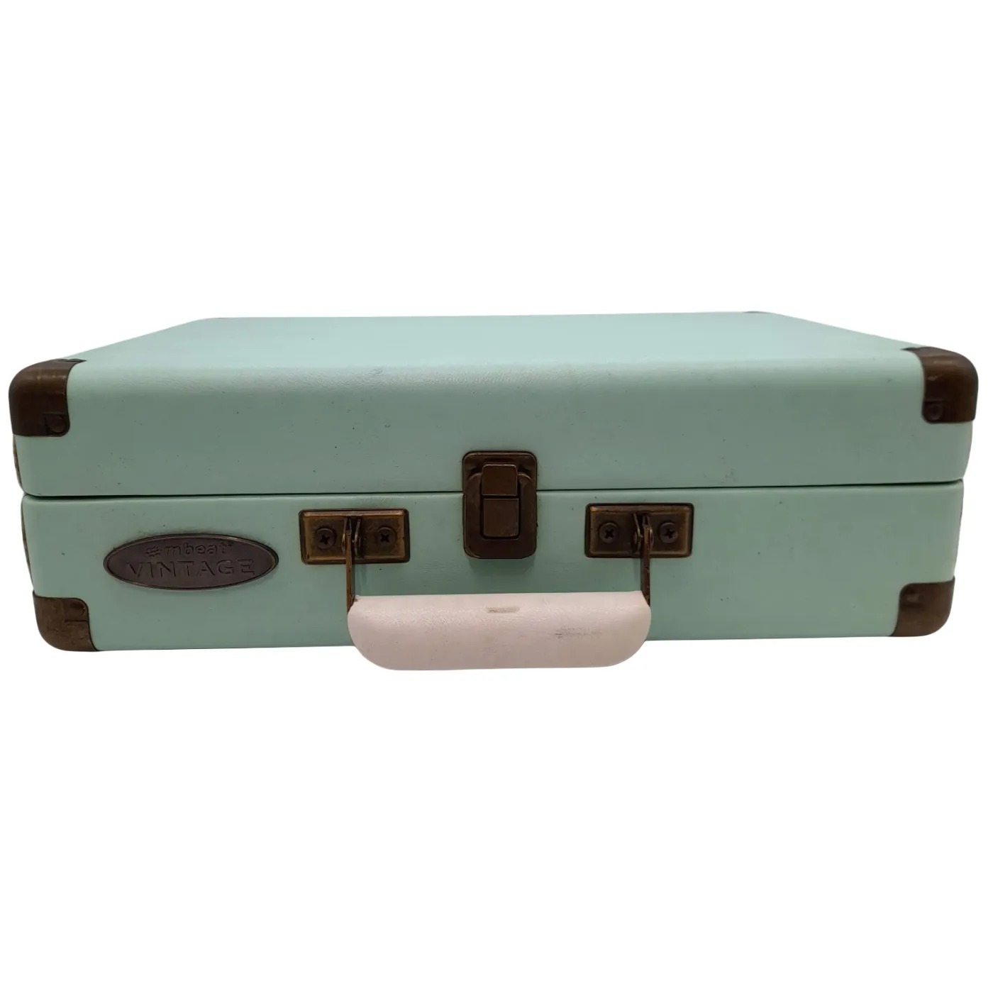 Mbeat MB-TR89L Woodstock Retro Turntable Record Player Teal + Adapter (WL1410844)