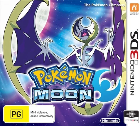 Pokemon Moon Nintendo 3DS Cartridge Only (MR)