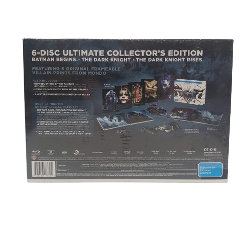 The Dark Knight Trilogy: Ultimate Collector’s Edition Blu-Ray (Sealed)