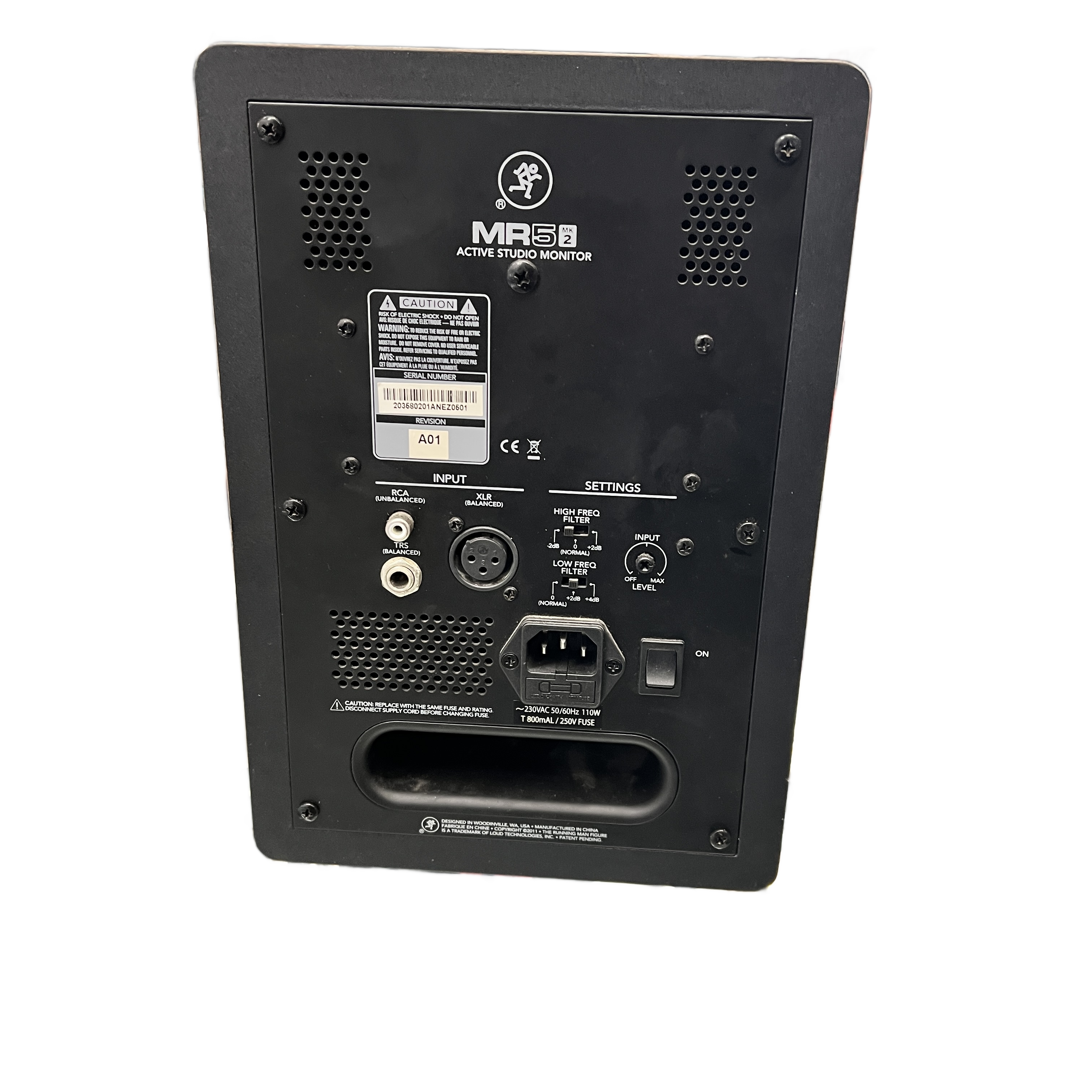 Mackie MR5 Mk2 Active Studio Monitor (Tested) (MK)