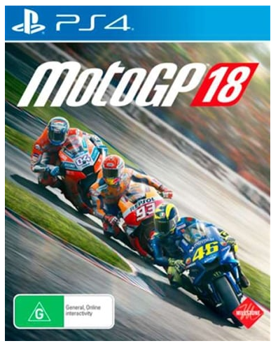 Moto Gp 18 Playstation 4 Game Good Condition No Manual (CP)