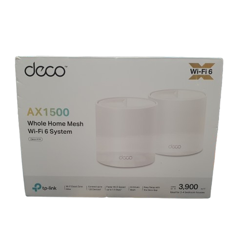TP-Link Deco X10 AX1500 Whole Home Mesh Wi-Fi 6 System 2 Pack (MR)