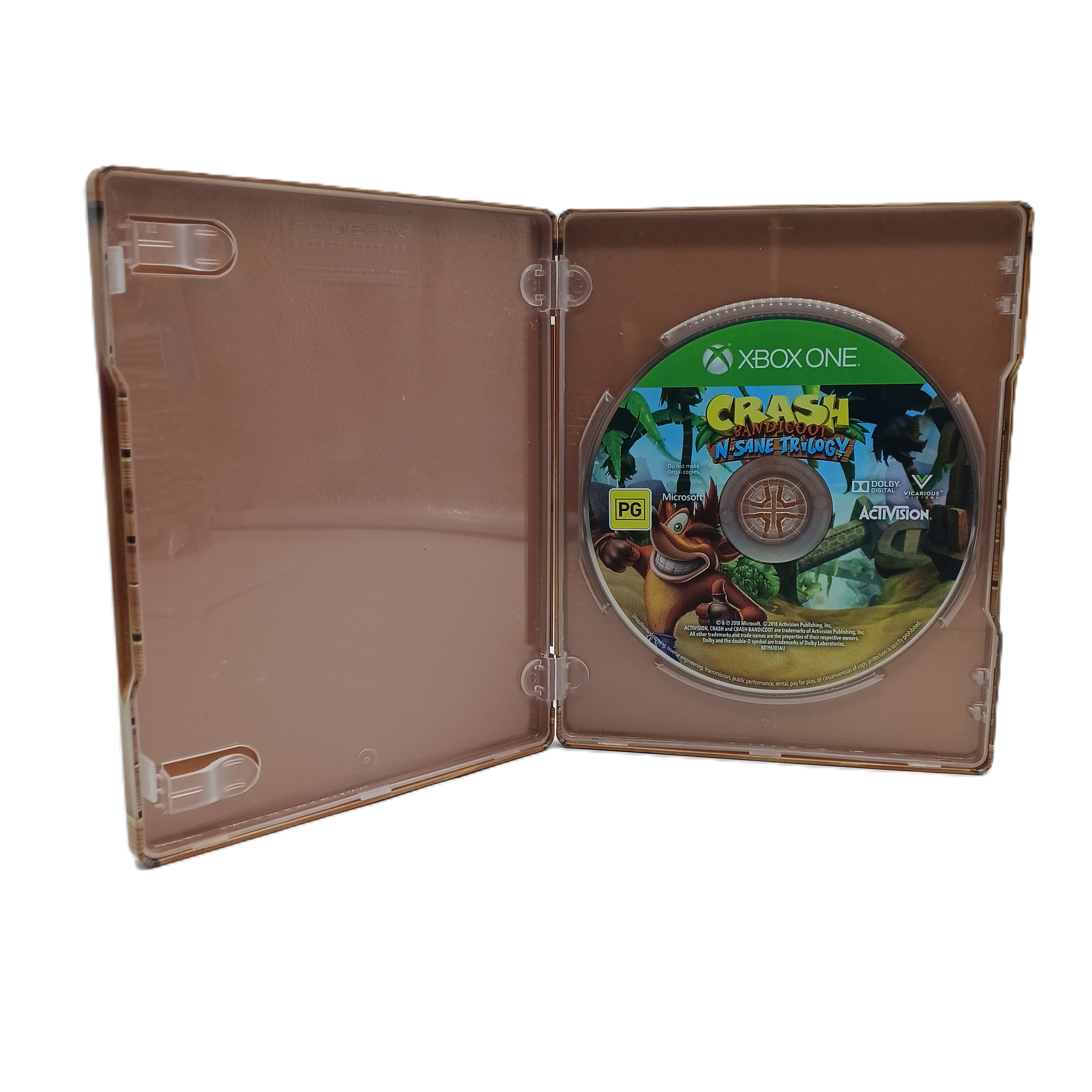 Crash Bandicoot N. Sane Trilogy Steel Case Xbox One (CP 1291666)
