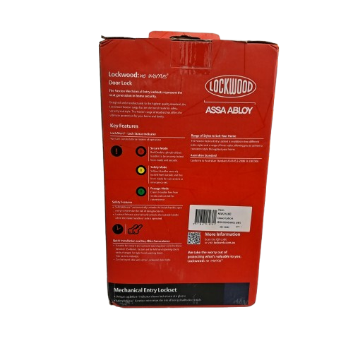 Lockwood Mechanical Entry Lockset ( NEW IN BOX)