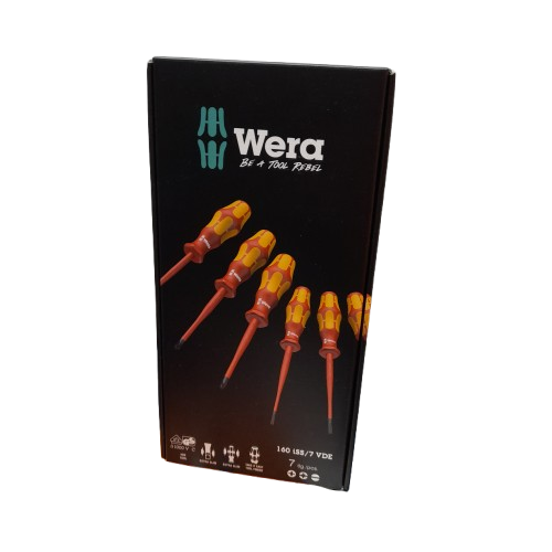Wera 7-Piece VDE Insulated Screwdriver Set (LN)