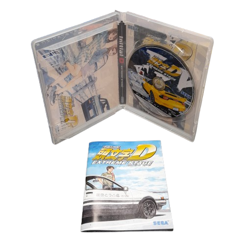 Initial D: Extreme Stage PS3 Game in Case with Manual Good Condition (LN)