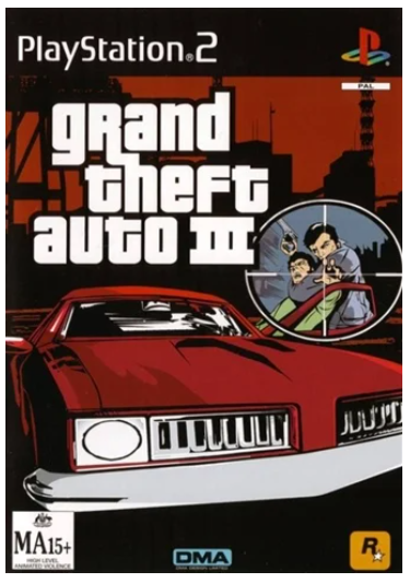 Grand Theft Auto 3 Playstation 2 Game Good Condition With Manual And Memory  Card