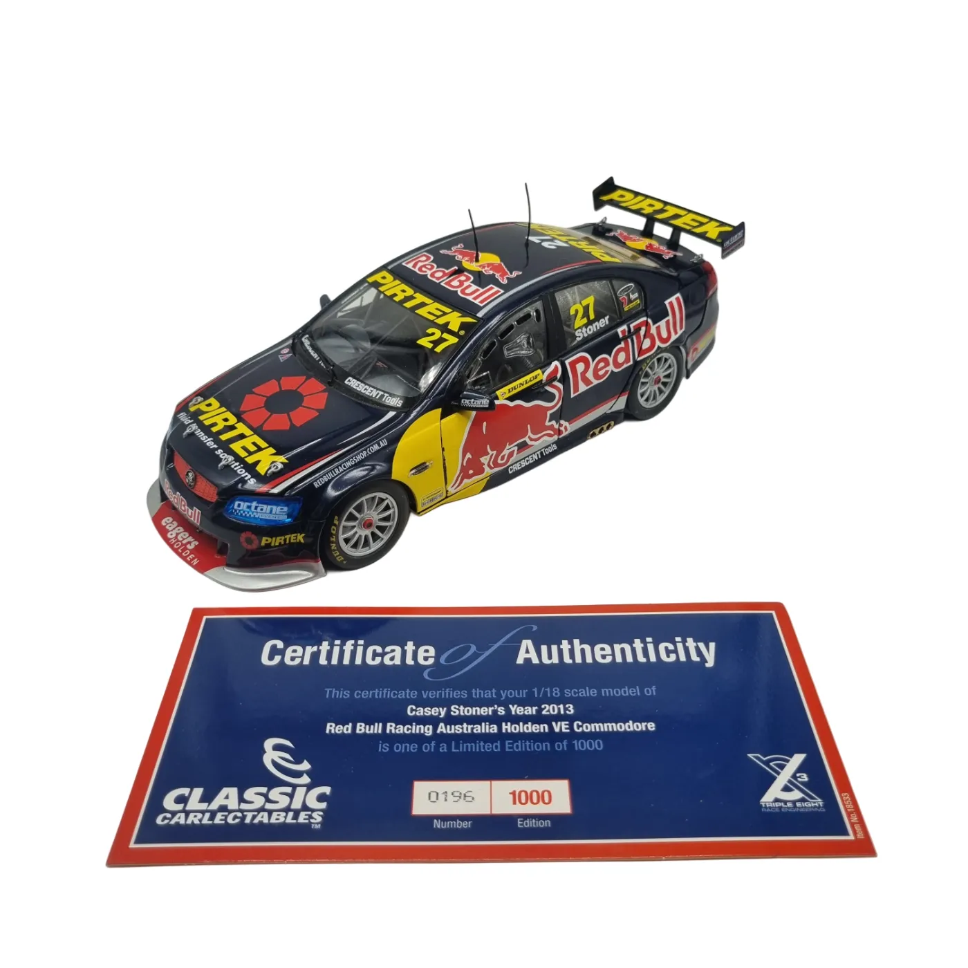 Red Bull Holden VE Commodore Model Car 196/1000 (WR 1396411)