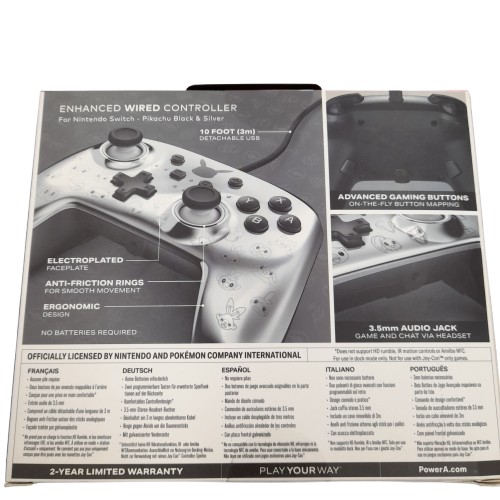 Rematch Wired Controller for Nintendo Switch (Glow up+1) (Like New) (MR)