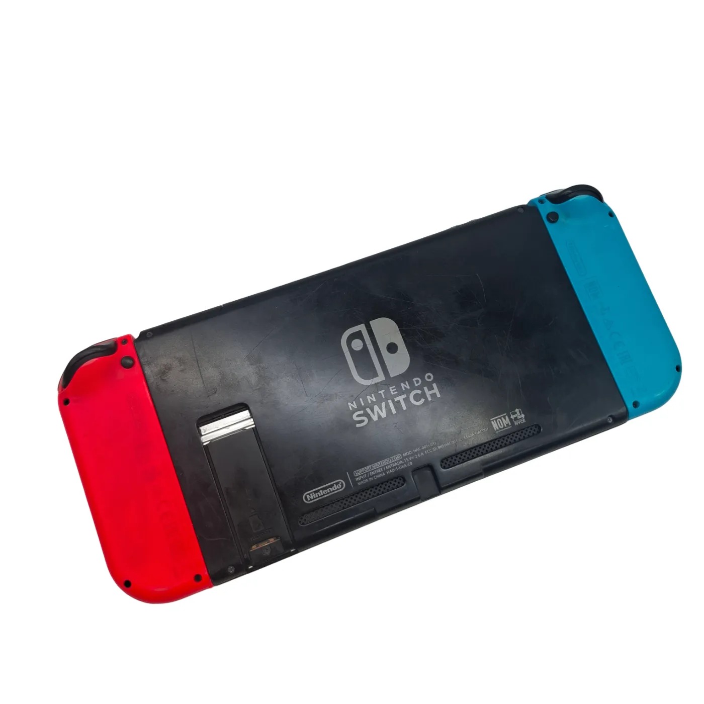 Nintendo Switch Console HAC-001 Red Blue with Dock and HDMI *No Charger & Rubber on JoyCon* (WR 1423661)