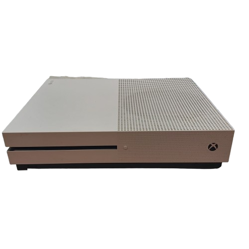 Microsoft Xbox One S 1TB With Power Supply, HDMI And Red Controller Missing Back (NA1357255)