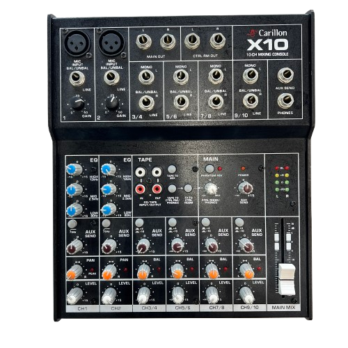 Carillon X10 10 Channel Mixing Console (MK)