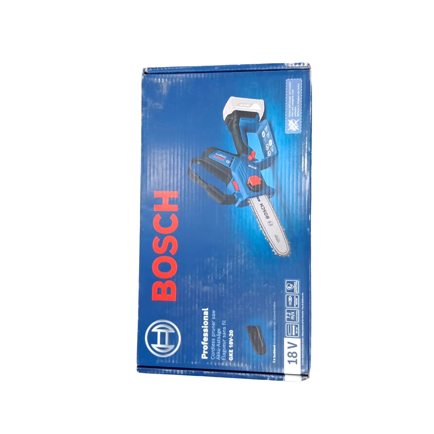 BOSCH GKE 18V-20 Cordless Pruner Saw In Box (WR 1410157)