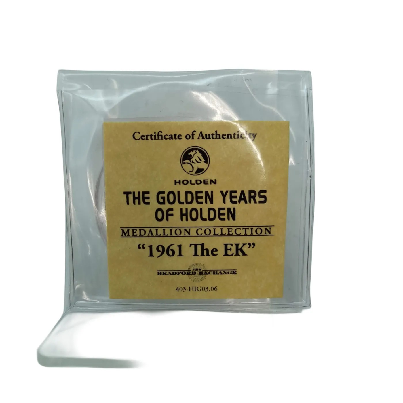 The Golden Years of Holden 1961 EK Gold Coin (WL 1409191)
