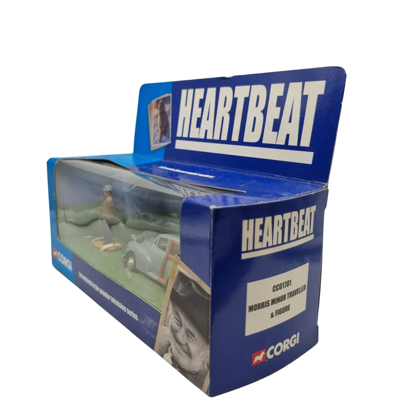 Heartbeat Car Model Kit CC01701 Morris Minor Traveller & Figure [WR 1401163]
