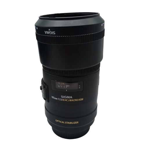 Sigma 105mm 1:2.8 Macro Camera Lens Black (1427452)