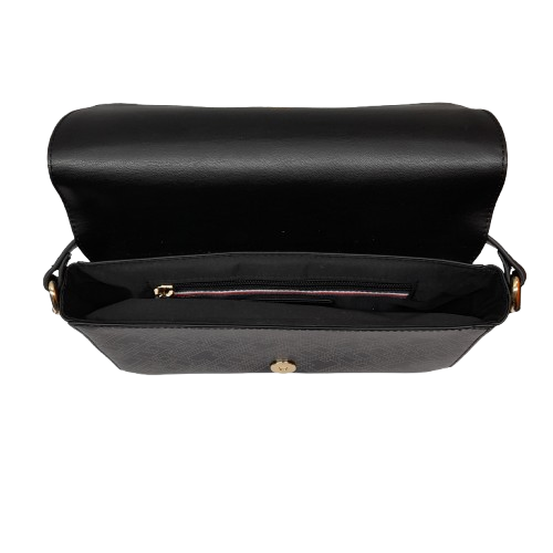 Tommy Hilfiger Black Patterned Shoulder Bag (MR)