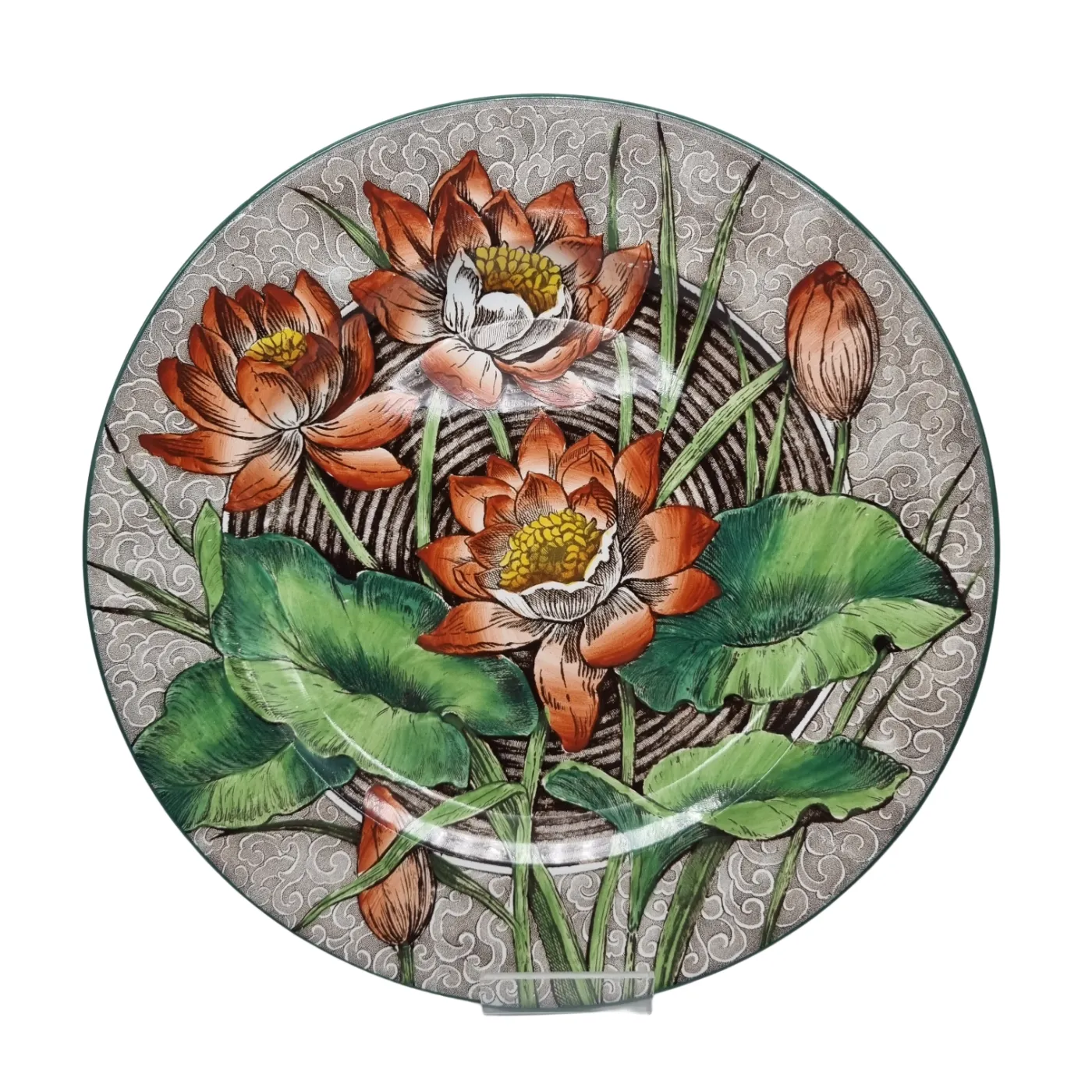 Antique Wedgwood Water Lily Plate – 10.25″ (1880s)