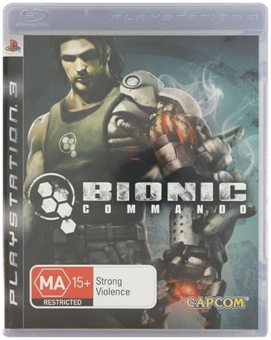 Sony Playstation 3 Bionic Commando, Very Good Condition, With Case + Manual (GE)