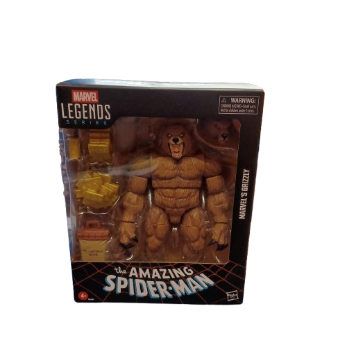 Marvel Legends Series The Amazing Spiderman Marvel’s Grizzly ( LE )