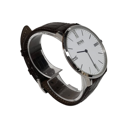 Hugo Boss HB286.1.14.2893 Genuine Leather Analog Men’s Watch No Box (MR)