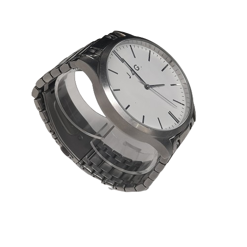 JAG J24788 Men’s Silver Watch with Metal Band (LN)