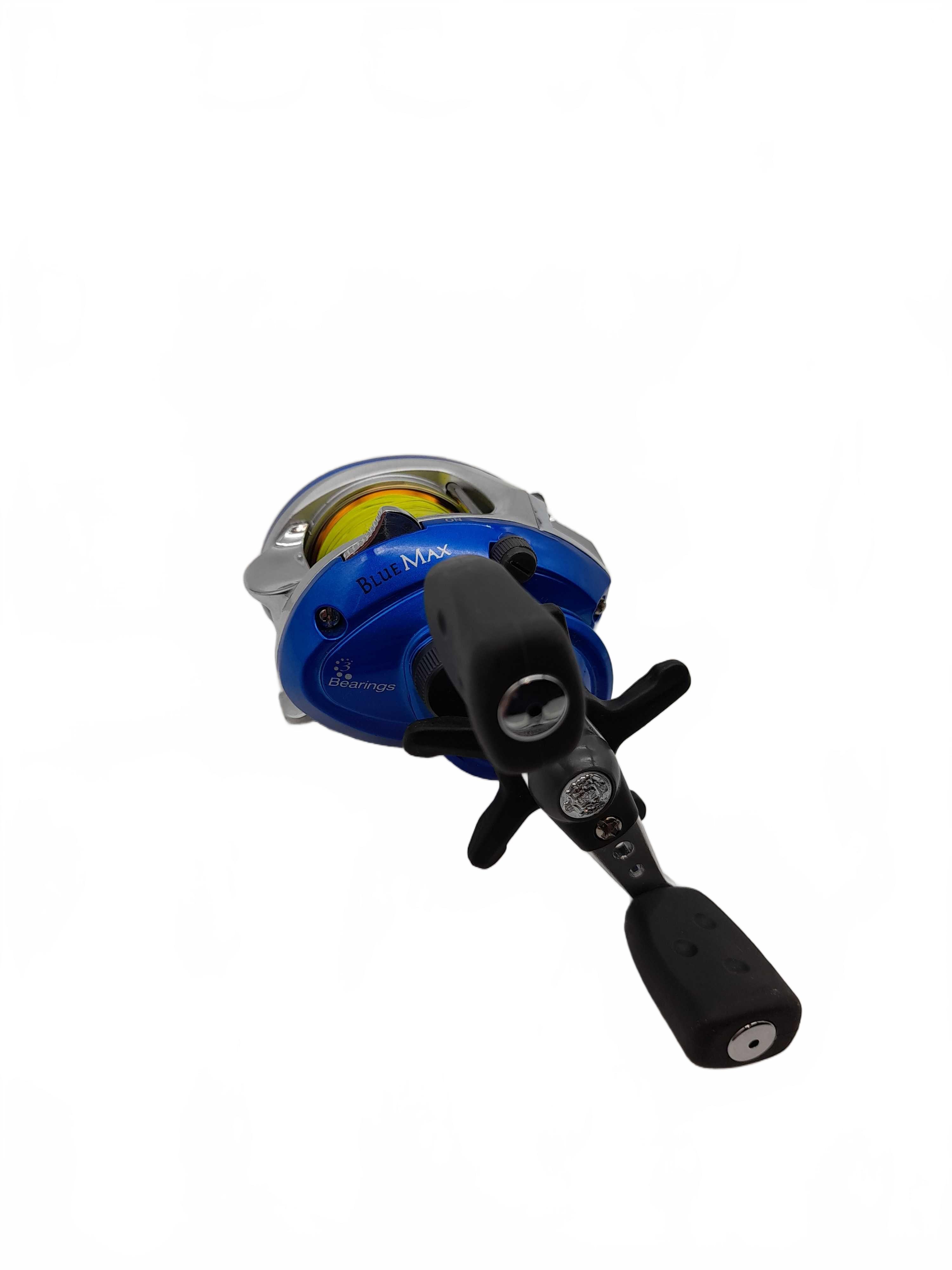 Abu Garcia Bluemax Fishing Reel 3 Bearings With Yellow Line As New (WL1431900)