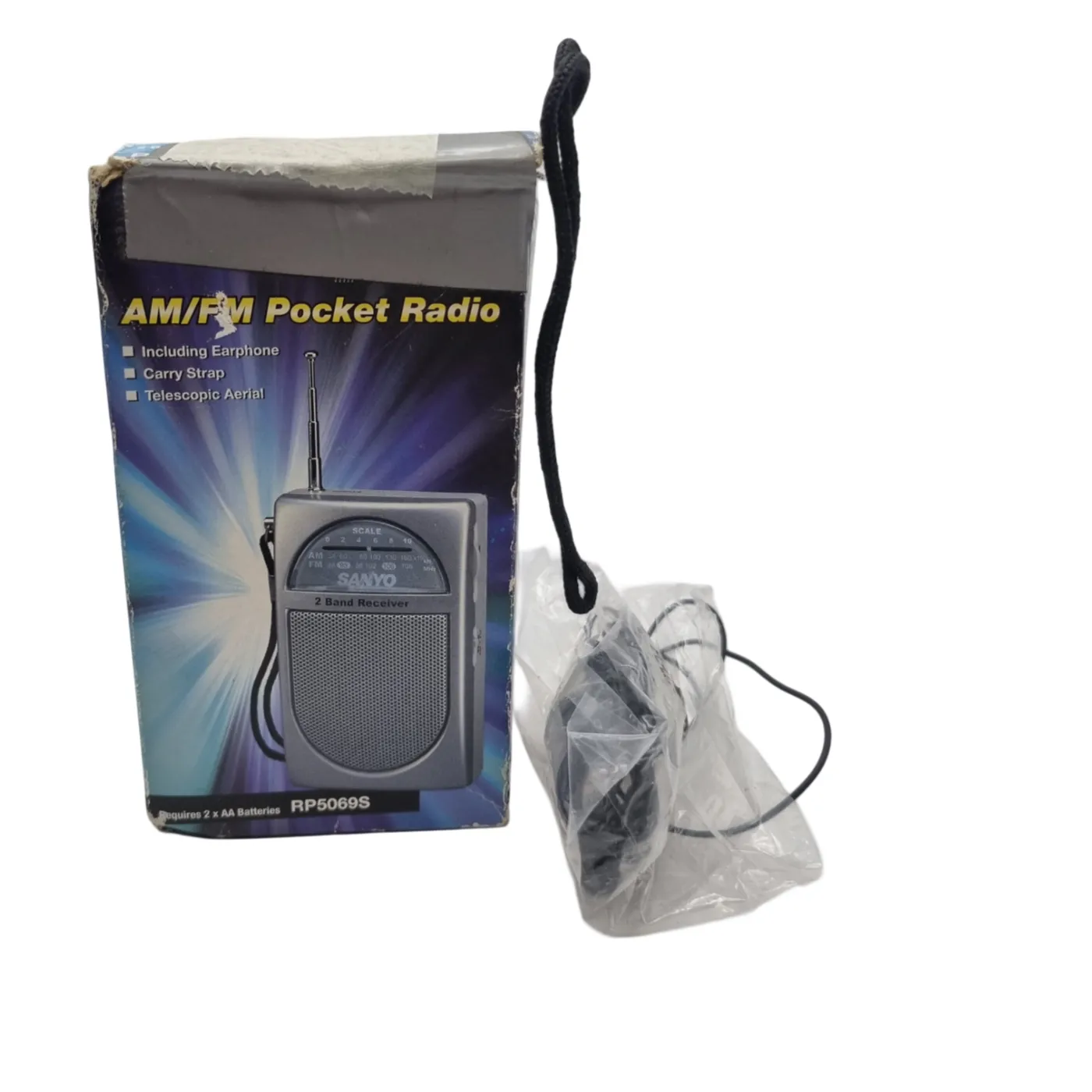 AM/FM Pocket Radio RP5069S (WR)