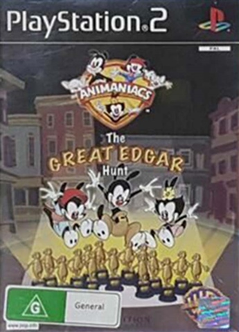 Animaniacs The Great Edgar Hunt PS2 Game (GE)