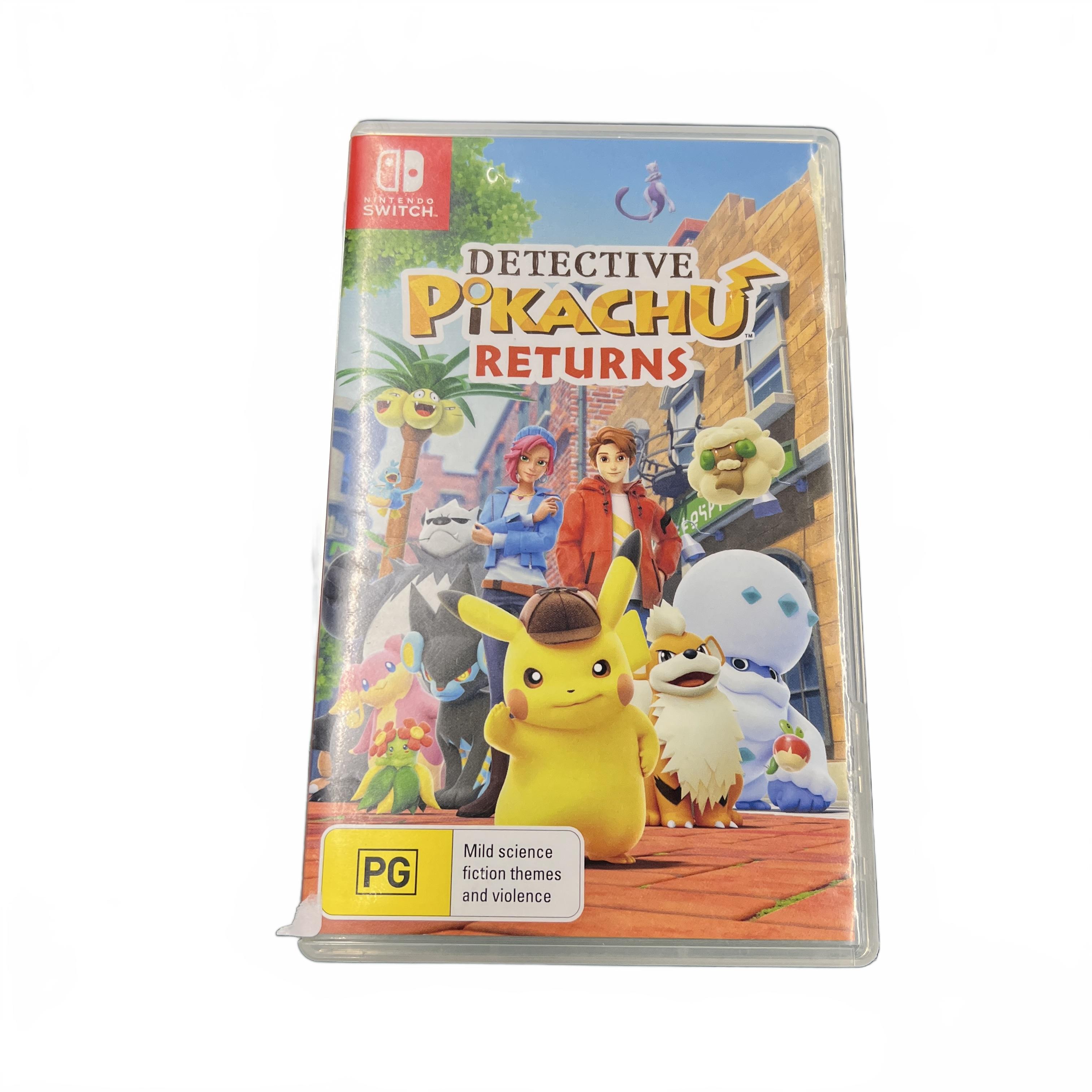 Detective Pikachu Returns Nintendo Switch Game (MK)