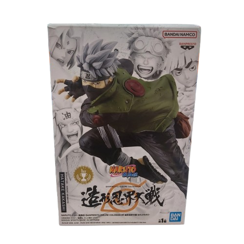 Naruto Shippuden Banpresto Figure Colosseum Hatake Kakashi, Very Good Condition, In Box