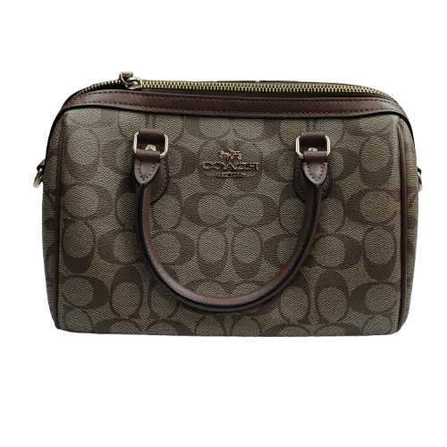 Coach Compass Bag Brown With Strap (NA 1418503)