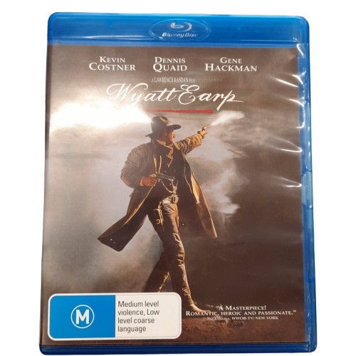 Wyatt Earp (1994) Bluray, Excellent Condition With Case