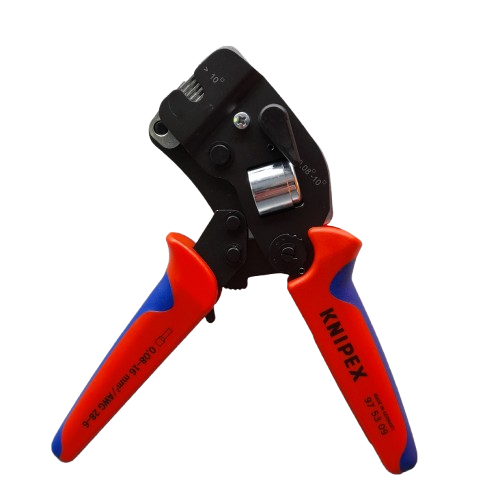 Knipex Hand Ratcheting Crimp Tool for Bootlace Ferrule, 0.08