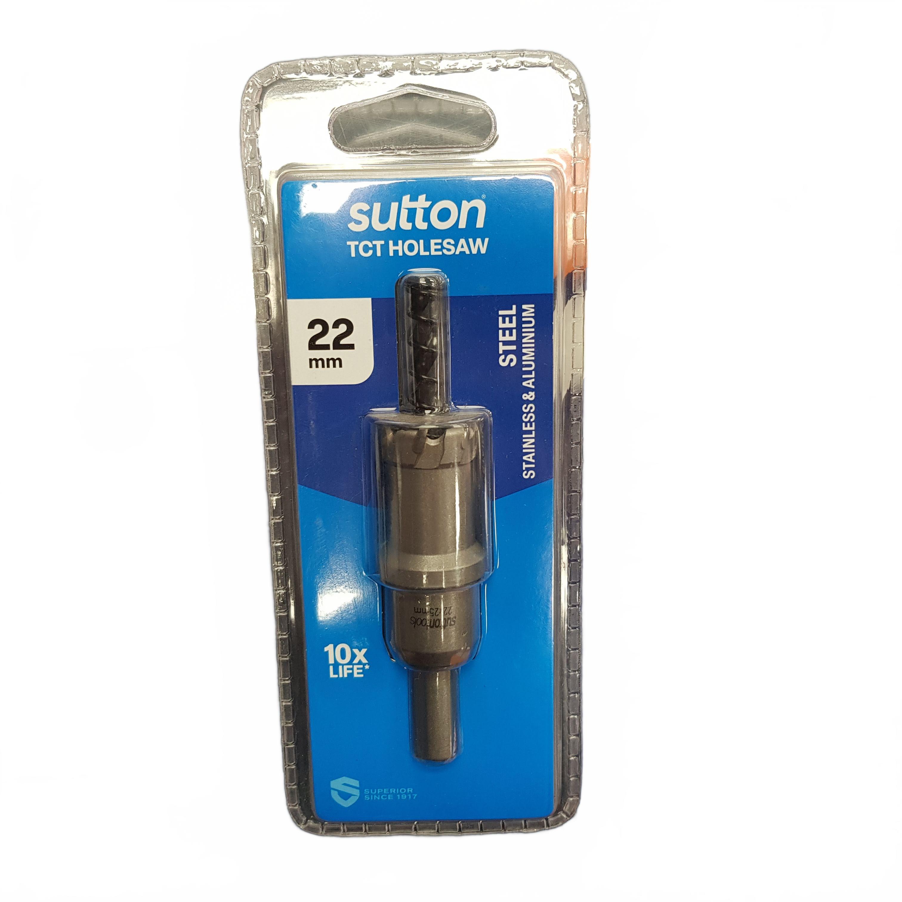 Sutton Tools TCT Holesaw 22mm H1170220 (MR)